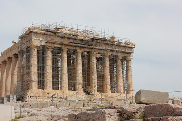 Fototapeta premium Parthenon temple, Acropolis in Athens, Greece