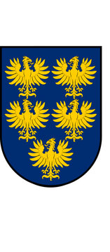 Landeswappen Nieder&ouml;sterreich, Land NIeder&ouml;sterreich, Bundesl&auml;nder Wappen, Nieder&ouml;sterreichisches Wappen, Stilisiertes Wappen, &ouml;sterreichische Bundesl&auml;nder, Bunderl&auml;nder, Wappenschild