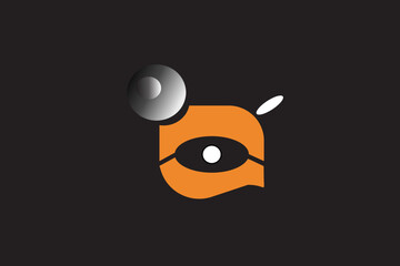 Dogstronaut eye logo