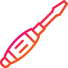 Screwdriver Vector Icon Design Illustration