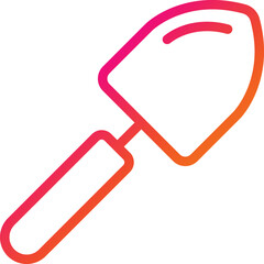 Shovel Vector Icon Design Illustration