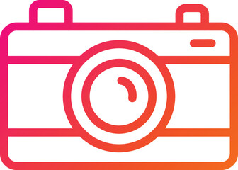 Camera Vector Icon Design Illustration