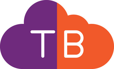 Tb cloud Vector Icon Design Illustration