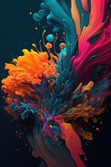 Fototapeta na wymiar colorful abstract background 