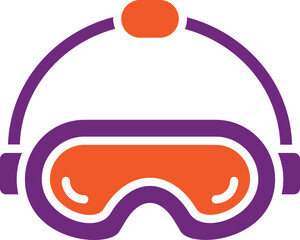 Safety glasses Vector Icon Design Illustration