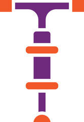 Pogo Vector Icon Design Illustration