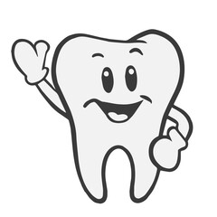 Tooth Mascot