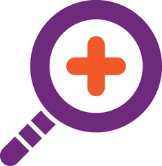 Fototapeta premium Zoom in Vector Icon Design Illustration