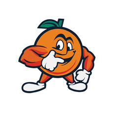 Orange Mascot