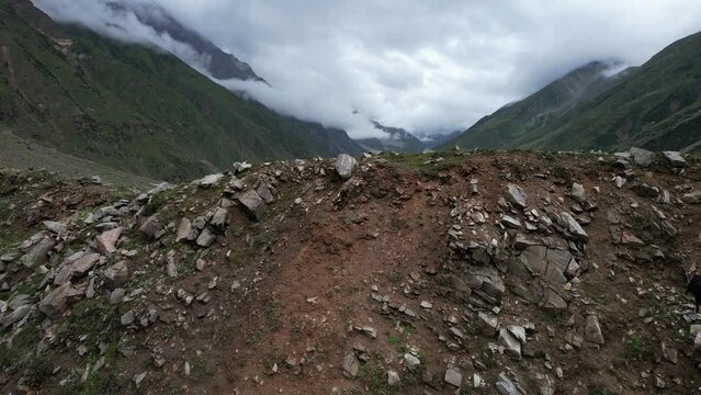 Saif ul Malook Lake and Surrounding Mountains: A Drone's Eye View.  Experience the natural beauty of Pakistan with this drone video of Saif ul Malook Lake and its surrounding mountains. The lake, loca