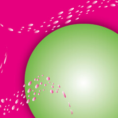 PINK GREEN BACKGROUND