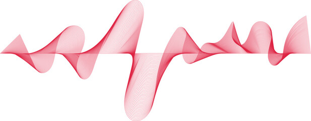 mixer wave background. sound wave pattern element. colored sound wave lines. music wave, radio signal frequency. stripe pattern white line background