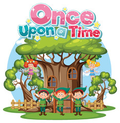 Once upon a time text design