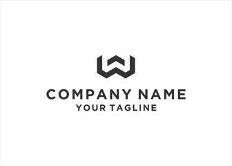 initial Letter W Logo Design Vector
