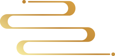 Golden chinese pattern