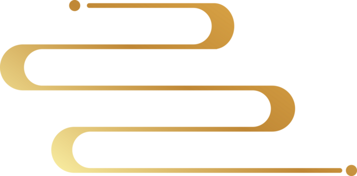 Golden chinese pattern