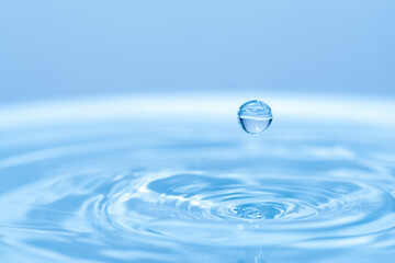 水滴のアクションショット