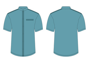 Short Sleeve Muslim Koko Shirt mockup