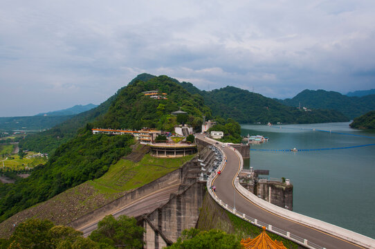Shimen Reservoir in  Taoyuan, Taiwan