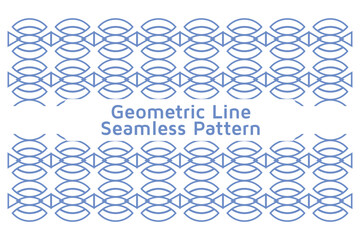 Geometric Line Seamless Pattern Design Background