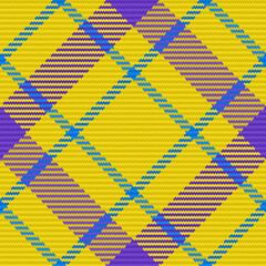 Plaid tartan pattern. Texture textile fabric. Background check seamless vector.