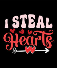 I Steal Hearts, Happy Halloween shirt print template, Pumpkin Fall Witches Halloween Costume shirt design