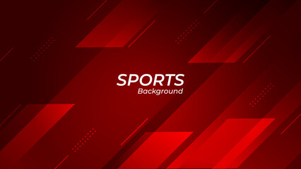 dark red background with abstract geometric shape for sports and speed concept