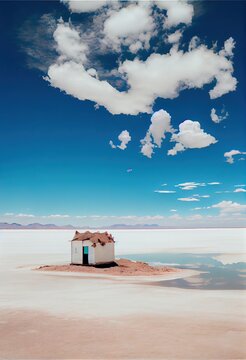 Bolivia Uyuni Salt Flat Generative Ai