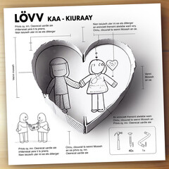 Swedish Valentine - Made by human and Generative AI