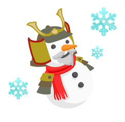 雪だるまの冬将軍
