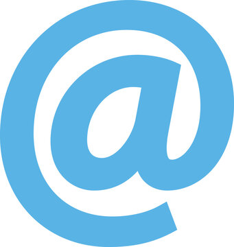 At Sign, @ sign Vector Icon
