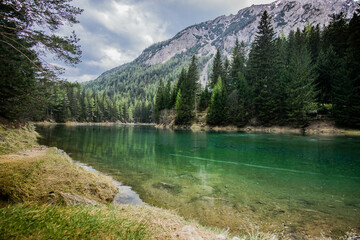 Grüner See Österreich, Green Lake Austria