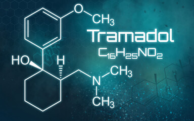 Chemische Formel von Tramadol