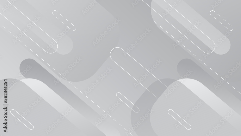 Poster gray abstract background modern hipster futuristic graphic. modern minimalistic vector abstract temp