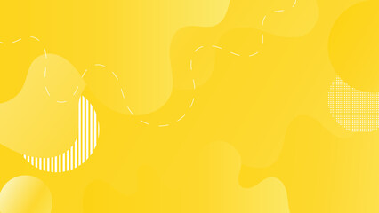 Abstract yellow light and shade creative background. Vector illustration.