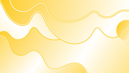 Abstract yellow light and shade creative background. Vector illustration.