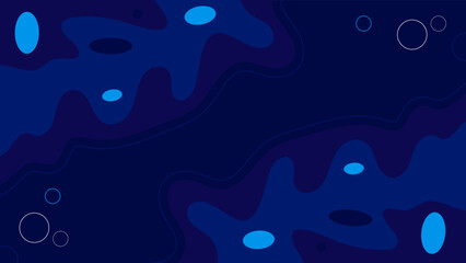 blue tech abstract ,background polygon elegant background and banner business product present and game background