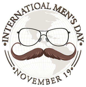 International mens day banner design
