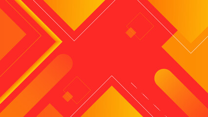 orange tech abstract ,background polygon elegant background and banner business product present and game background