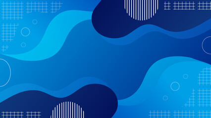 Modern Blue Navy Abstract Technology Background Design Vector Illustration