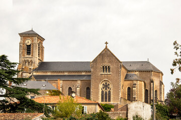 Talmont-Saint-HHilaire. Eglise Saint-Hilaire. Vendée. Pays de Loire	