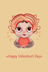 valentine's day greeting card