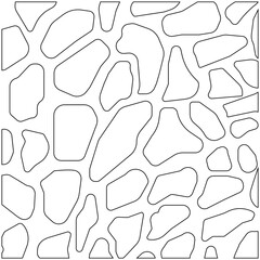 giraffe striped background vector