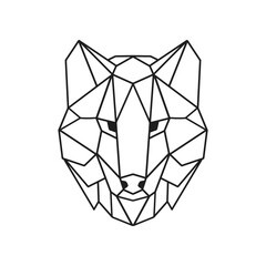 Wolf Lowpoly Illustration