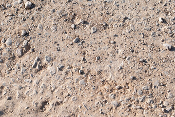 sand with rocks texture