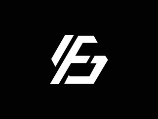 Obraz premium initial letter FG GF logo vector concept