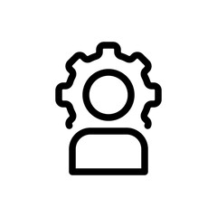 leadership line icon