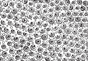 Hand Drawn Abstract Background, Vector non-seamless Doodle Illustration for gift boxes, wrapping paper, party decor, phone covers and more.