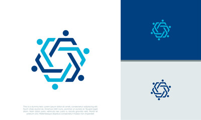 Human Resources Consulting Company, Global Community Logo.