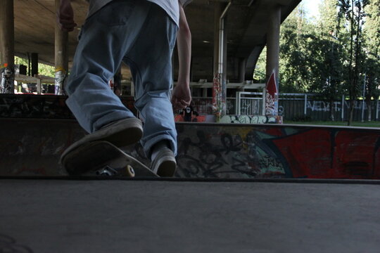 in skatepark